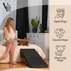 VELORA H&L Hunderampe Dunkelbraun - 2in1 Hundetreppe & Produktbild-Vorschau 5