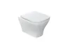 Wand WC Set 'Artio Next' spülrandlos inkl. WC-Sitz in weiß Produktbild-Vorschau 2