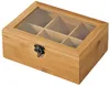KESPER Tee-Box mit 6 Fächern Bambus 115668 4000270589027 Anteprima dell’immagine prodotto 1