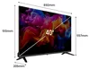 Téléviseur Kiano Elegance de 40 pouces (101,6 cm), Full HD, Voir les images du produit 7