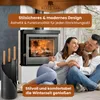 BLACK OAK Kaminbesteck VAIL 4-teilig schwarz Holzgriff Produktbild-Vorschau 4