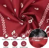 Set mit 12 Bandanas für Damen und Herren, Stirnband aus Produktbild-Vorschau 2