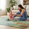 Stars Kinder und Baby Spielmatte, Spielteppich, Produktbild-Vorschau 3