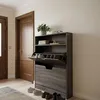 Szafka na buty Relaxdays z półką, wymiary 102 x 80 x 24 cm, Podgląd zdjęcia produktu 3