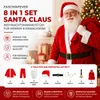 Conjunto de 8 piezas: Disfraz de Papá Noel y disfraz de San Vista previa de la imagen del producto 3