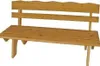Gartenbank Sitzbank Holzbank Kiefer B 150 x  H 82 x T 60 Produktbild-Vorschau 2