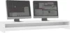 vidaXL Stojan na monitor bílý 100x24x13 cm Dřevěný materiál Náhled obrázku produktu 3