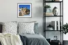 MuchoWow® Gerahmtes Poster Zebra - Lustig - Kinder - Jungen Produktbild-Vorschau 2
