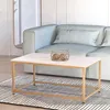 Couchtisch zeitgenössisch 100x60x45cm mit Marmoreffekt Produktbild-Vorschau 7