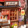 Sakura Wine Alley Book Nook – DIY Miniaturhaus Bausatz, Produktbild-Vorschau 2
