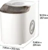 SucceBuy Machine à glaçons de table, 7 glaçons en 6 Voir les images du produit 8