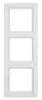 Cornice Berker tripla, Q.1, bianco polare, velluto, 1 pz. Anteprima dell’immagine prodotto 4
