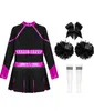 A cheerleading costume set laid out flat against a white background. Produktbild-Vorschau
