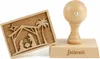 Folkroll Keksstempel Weihnachtskrippe, 70x50 mm, Produktbild-Vorschau 1