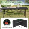 Sekey Buffettisch Klappbar Campingtisch Kunststoff mit Produktbild-Vorschau 5