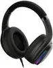 A black gaming headset is shown against a white background. Náhled obrázku produktu