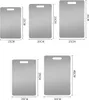INF Planche à découper en acier inoxydable avec trou de Voir les images du produit 7