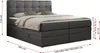 Boxspringbett mit Kopfteil und Topper, Polsterbett - Produktbild-Vorschau 6