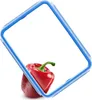 A red bell pepper is partially visible inside a blue-rimmed clear container lid. Náhľad obrázku produktu