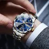 pánské náramkové hodinky s kalendářem, 40 mm náramkové Náhled obrázku produktu 5