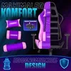 KESSER® Gamingstuhl mit Kopfstütze & Lendenkissen Produktbild-Vorschau 8