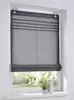 Raffrollo / Ösenrollo Kessy Biese ohne Bohren | grau 45x140 Produktbild-Vorschau 2