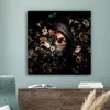 MuchoWow® - Leinwandbilder - Frau - Luxus - Blumen - Produktbild-Vorschau 4