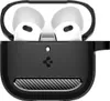 Spigen Rugged Armor Hülle für AirPods 4 - Schwarz Produktbild-Vorschau 3