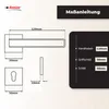 DOMINO Türgriff Drückergarnitur PZ - Profilzylinder Set | Produktbild-Vorschau 4