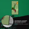 Leinwand Wanduhr Wandkunst Uhr 30x60 Gemälde Abstraktes Produktbild-Vorschau 5