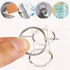 30 Stück Metall-Buchring, 30mm, Silber, Hochwertige Produktbild-Vorschau 3