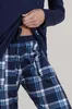 Götzburg Damen langarm zweiteiliger Pyjama Schlafanzug aus Produktbild-Vorschau 3