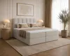 Boxspringbett SANDO Topper VISCO Bett  mit Bettkästen Produktbild-Vorschau 1