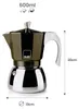 Ibili Elba, 0,6 l, Aluminium-Guss, Edelstahl, Braun, 13 cm Produktbild-Vorschau 2