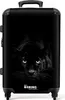 NoBoringSuitcases.com - Velký kufr Panther - Černý kufr na Náhled obrázku produktu 1