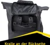 Dunlop 4in-1 Fahrradrucksack 25L - Rolltop Rucksack - Produktbild-Vorschau 5