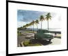 MuchoWow® MuchoWow® Gerahmtes Poster Auto Kuba - Palme Produktbild-Vorschau 1