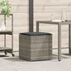 vidaXL Scatola per cuscini con contenitore grigio 50 x 50 x Anteprima dell’immagine prodotto 2