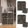 Faltbox Vicco  Schwarz/Gold (Floral) 30 x 30 cm 2er Set Produktbild-Vorschau 2