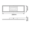 BRILLIANT moderne schwarze LED Deckenleuchte Besson | Produktbild-Vorschau 6