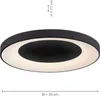 JUST LIGHT ANIKA LED Deckenleuchte CCT Dimmbar 54W grau Produktbild-Vorschau 18