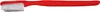 Riesen Zahnbürste 28 x 2 x 2.5 cm | Farbwahl Farbe: Rot Produktbild-Vorschau 2