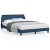 vidaXL Struttura letto con testiera "Dover" blu 120x200 cm Anteprima dell’immagine prodotto 9