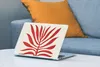 MuchoWow® Laptop Aufkleber Sticker Cover Pflanze - Rot - Produktbild-Vorschau 4