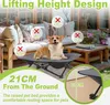 TRMLBE Hundebett Erhöhtes Katzenbett 68x68x21 cm, S Größe Produktbild-Vorschau 5