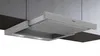A stainless steel under-cabinet range hood is shown mounted against a wooden cabinet. Náhled obrázku produktu