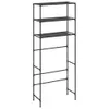 vidaXL Waschmaschinenregal 3 Ablagen Schwarz 69x28x169 cm - Produktbild-Vorschau 3