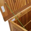 vidaXL Boîte de rangement de jardin 60x50x58 cm en bois Voir les images du produit 13