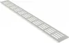 Lüftungsgitter Silber eloxiert F1 60mm x 500mm Stegblech Produktbild-Vorschau 2