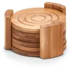 Zeller Present 25378, Rond, Bamboe, Natuurlijk, Effen, Productafbeelding-voorbeeld 6